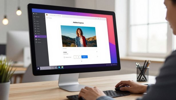 reduce image size with Adobe Express